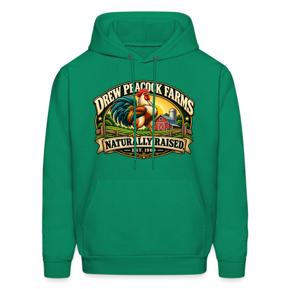 Drew Peacock Farms Hoodie - kelly green
