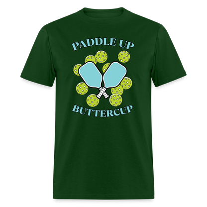 Paddle Up Buttercup T-Shirt - forest green