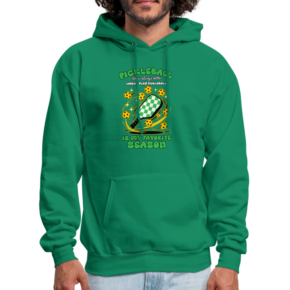 Pickleball Is My Favorite Season Hoodie - kelly green