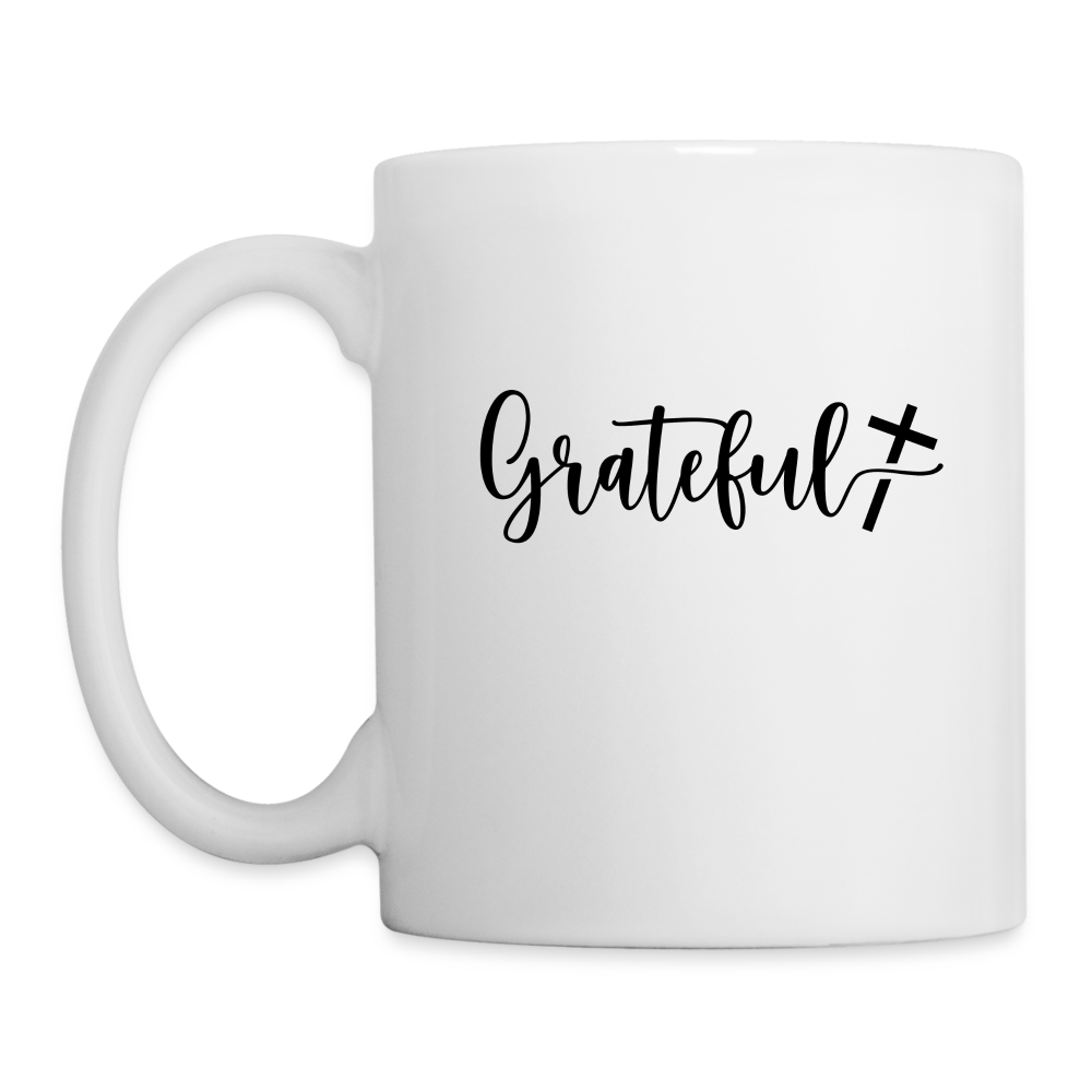 Grateful Coffee Mug - white