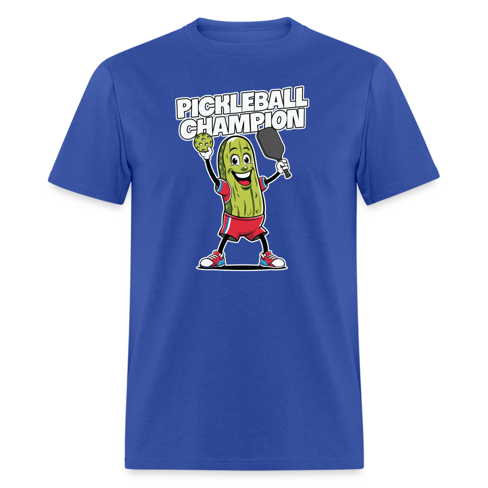 Pickleball Champion T-Shirt - royal blue