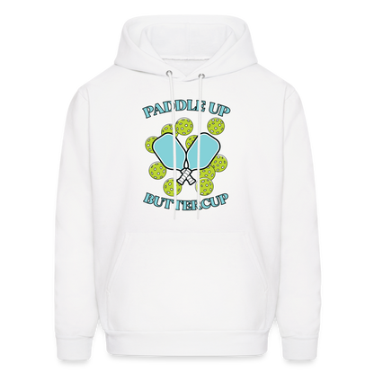 Paddle Up Buttercup Hoodie - white