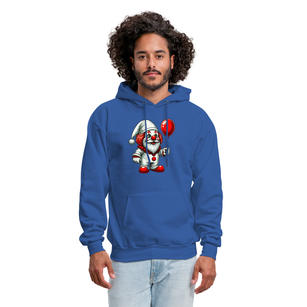 Gnome Clown Hoodie - royal blue