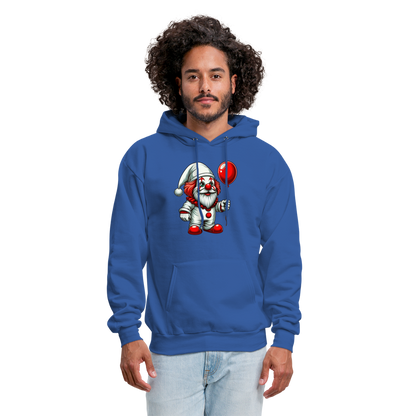 Gnome Clown Hoodie - royal blue