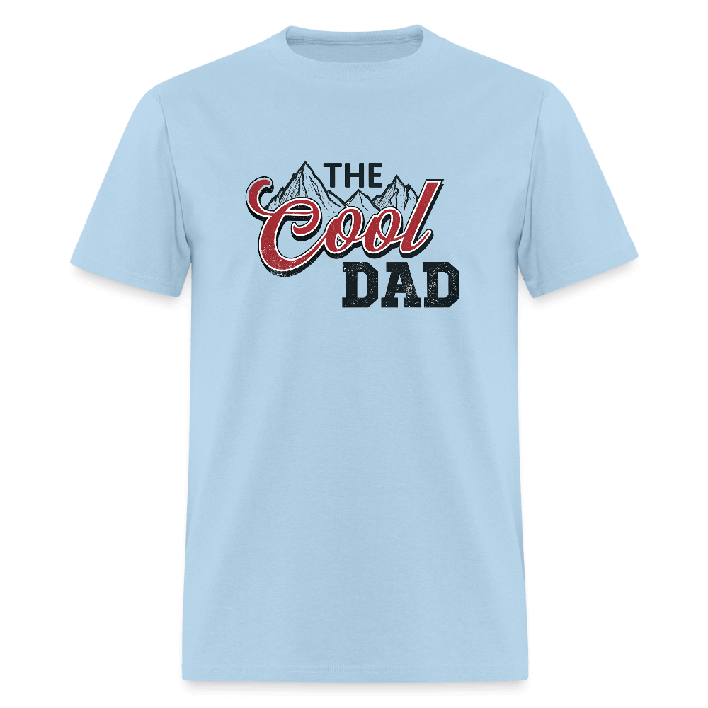 The Cool Dad T-Shirt - powder blue