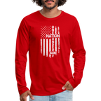 One Nation Under God Men's Premium Long Sleeve T-Shirt