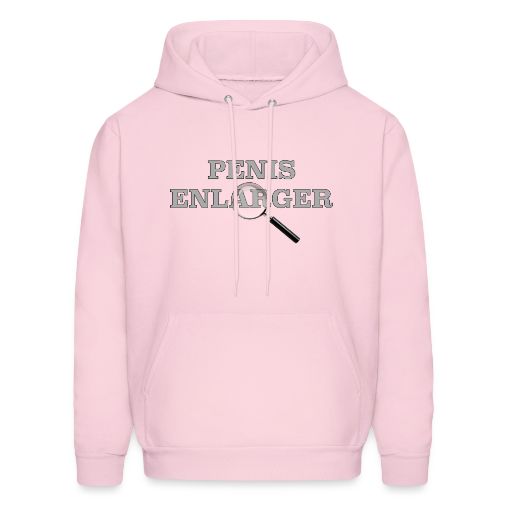 Penis Enlarger Hoodie (Funny Adult Humor) - pale pink