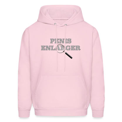 Penis Enlarger Hoodie (Funny Adult Humor) - pale pink