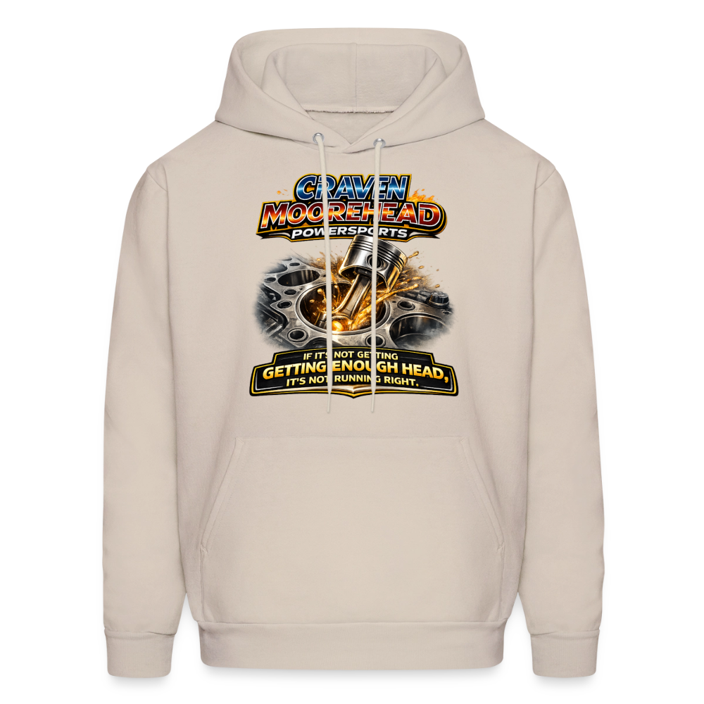 Craven Moorehead PowerSports Hoodie Color: Sand