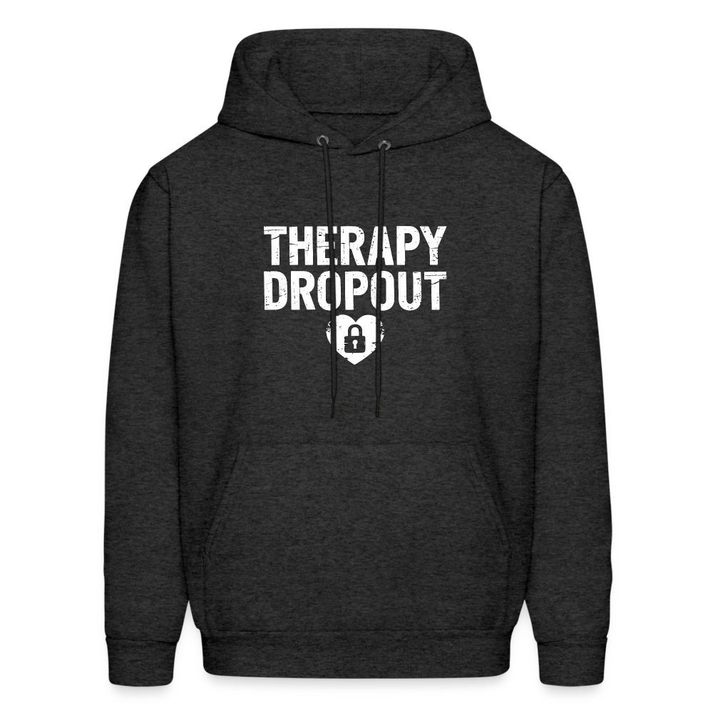 Therapy Dropout Hoodie - charcoal grey