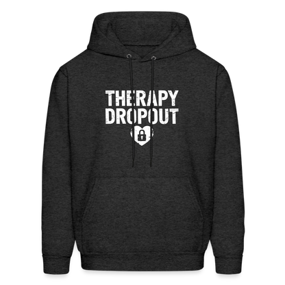 Therapy Dropout Hoodie - charcoal grey