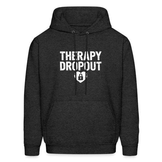 Therapy Dropout Hoodie - charcoal grey