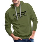 It's My Tolerance To Idiots That Needs Work Men’s Premium Hoodie