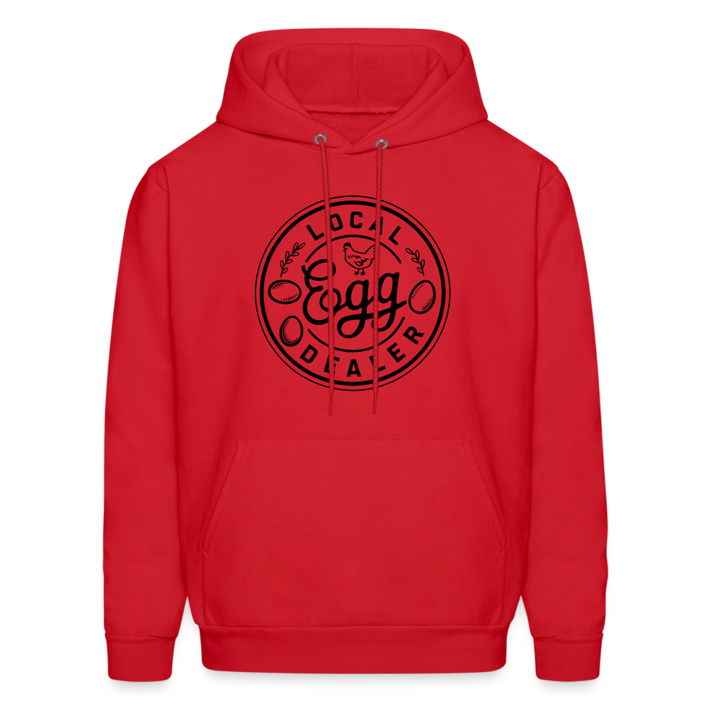 Local Egg Dealer Hoodie - red