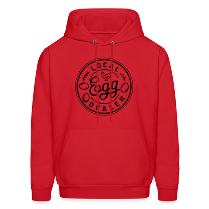 Local Egg Dealer Hoodie - red