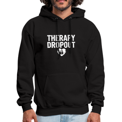 Therapy Dropout Hoodie - black