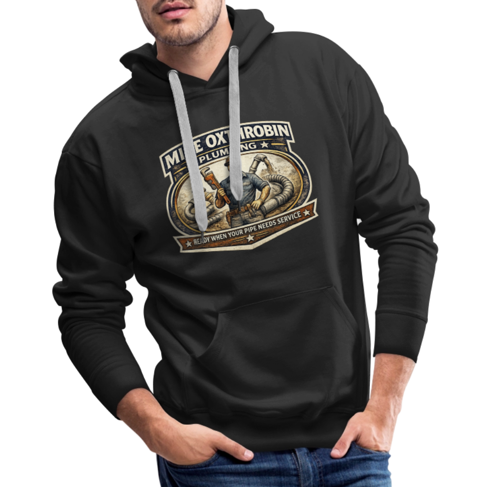 Mike Oxthrobin Plumbing Hoodie Funny Adult Humor Gear Color: heather grey