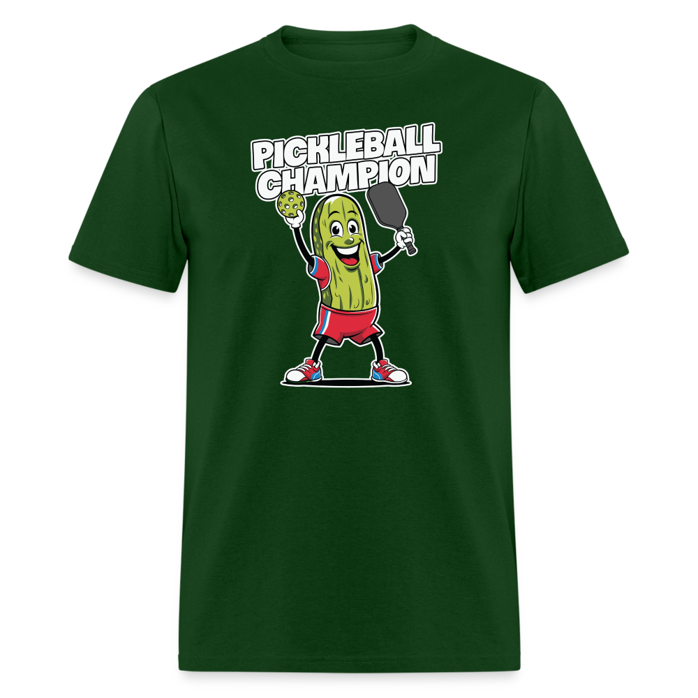 Pickleball Champion T-Shirt - forest green