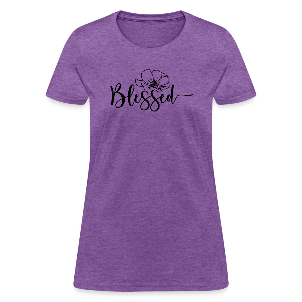 Blessed Women's T-Shirt - purple heather