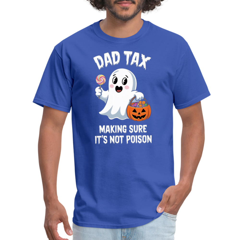 Dad Tax (Halloween) T-Shirt - royal blue