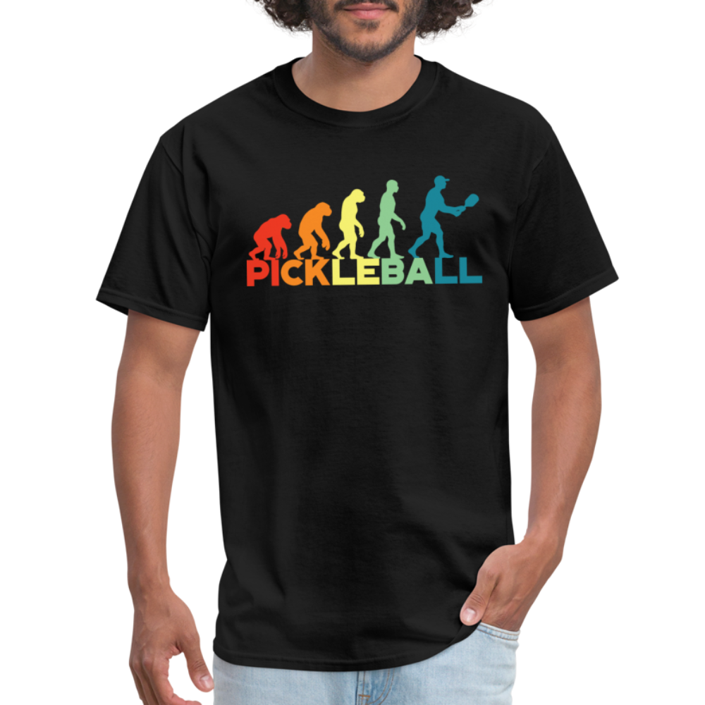 Pickleball Evolution T-Shirt - black