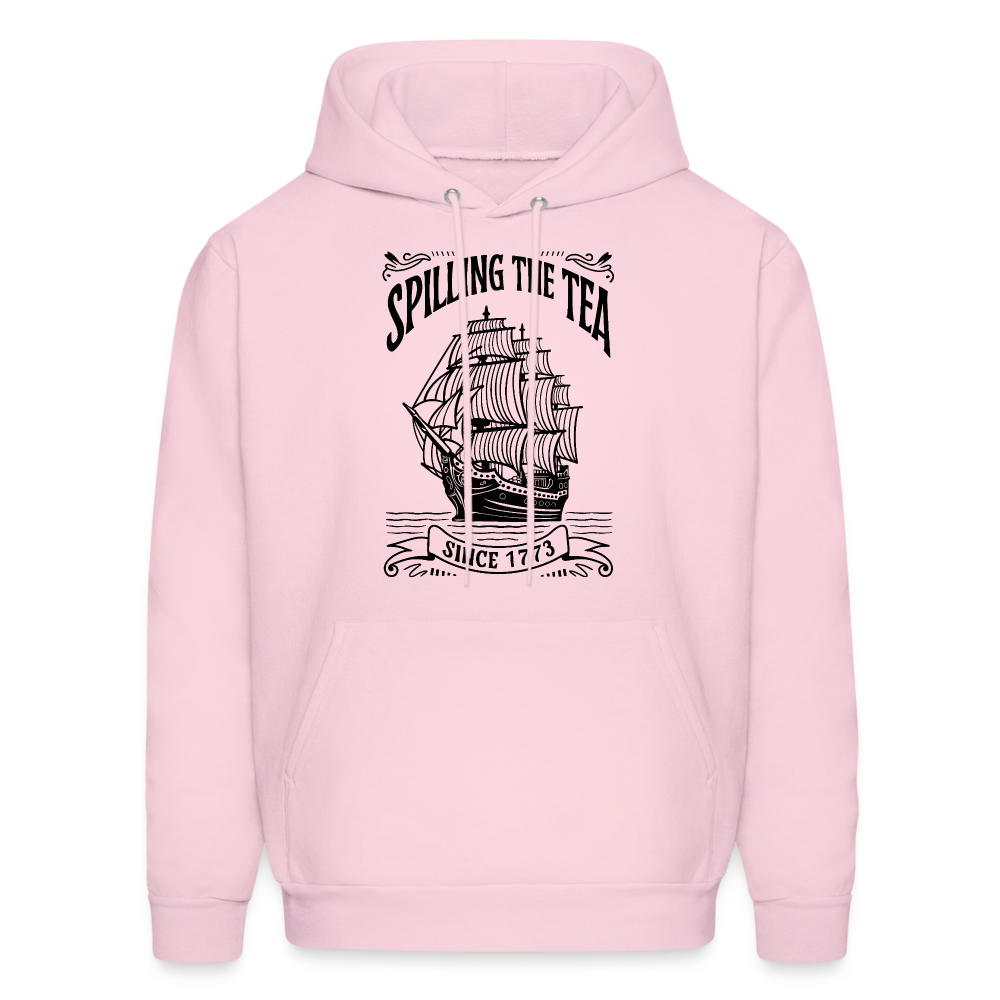 Men's Hoodie - pale pink