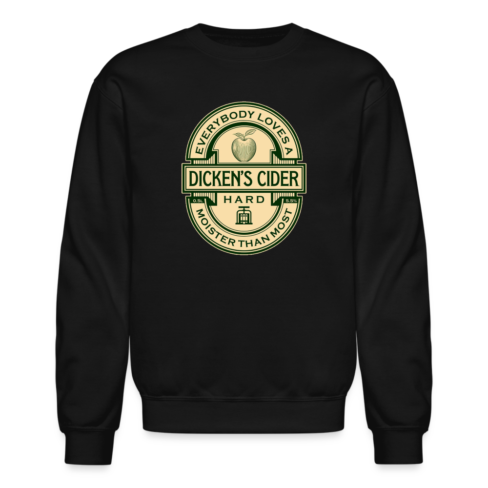 Dicken's Cider Men's Premium Long Sleeve Sweatshirt - black