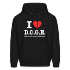 I Love DOGE (Dept of Government Efficiency) Hoodie