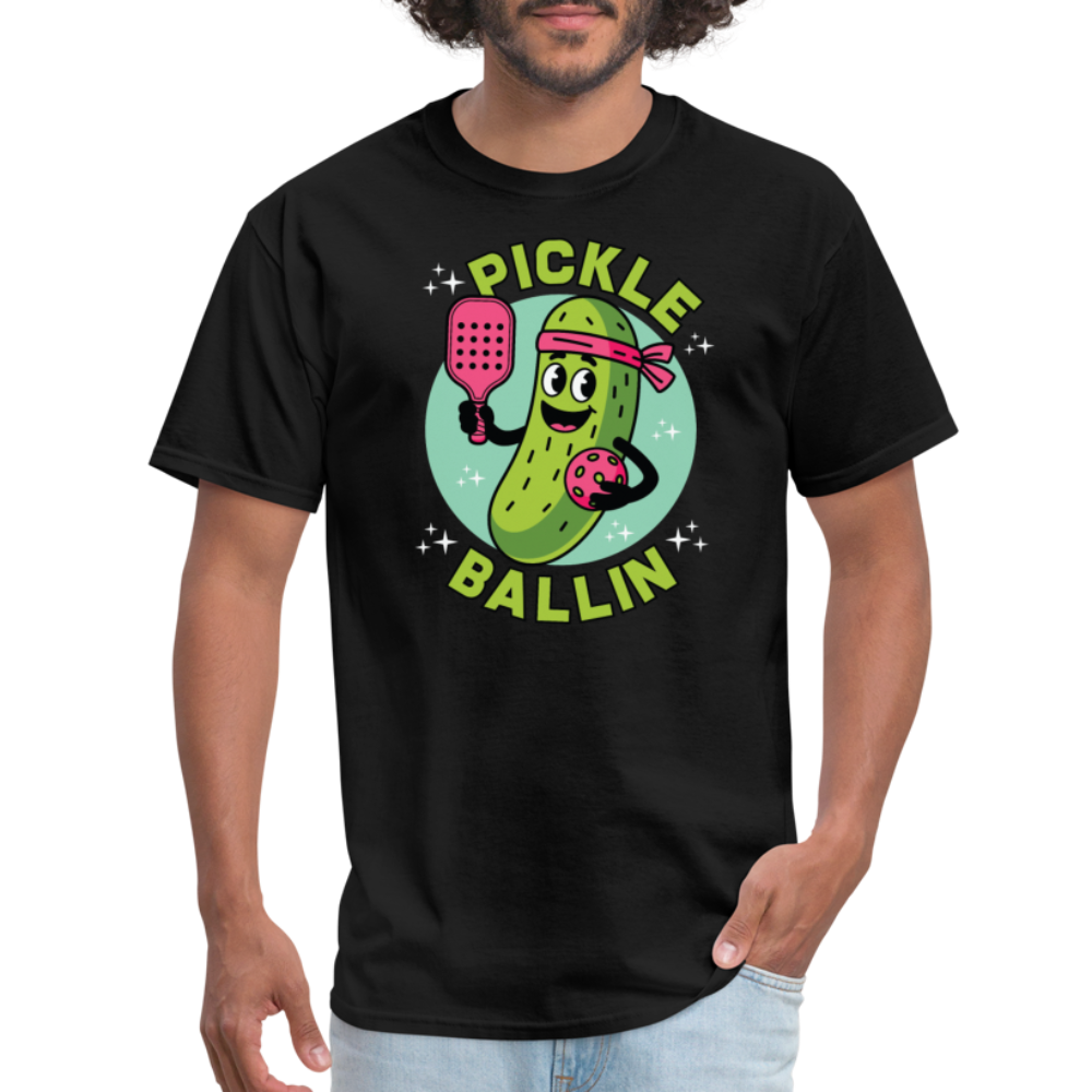 Pickle Ballin T-Shirt - black