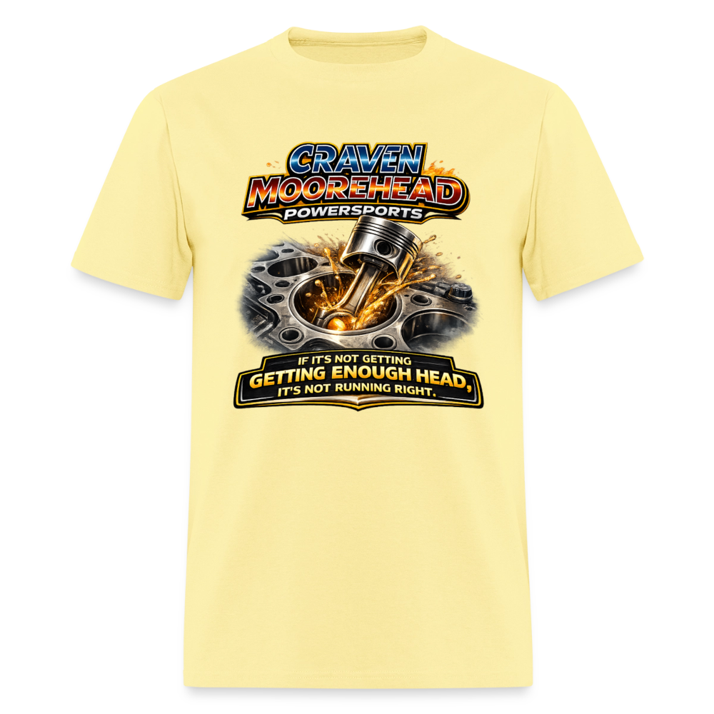 Craven Moorehead PowerSports T-Shirt Color: Cornsilk