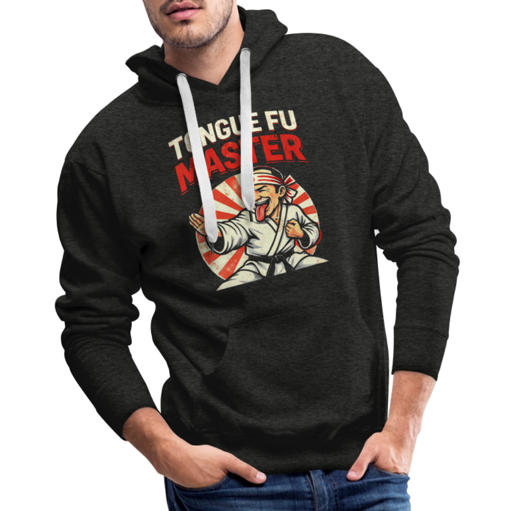 Tongue FU Master Premium Hoodie Color: Black