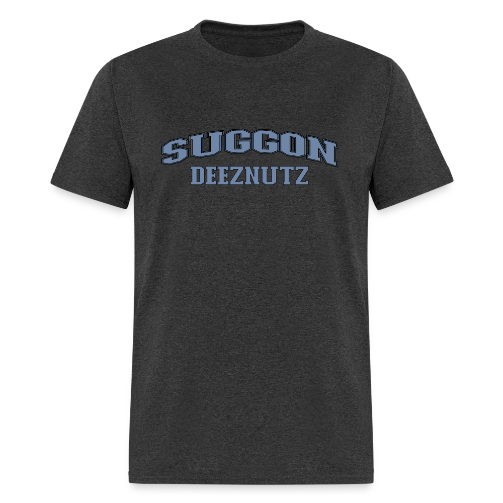 Suggon Deeznutz T-Shirt - heather black