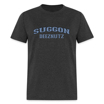 Suggon Deeznutz T-Shirt - heather black