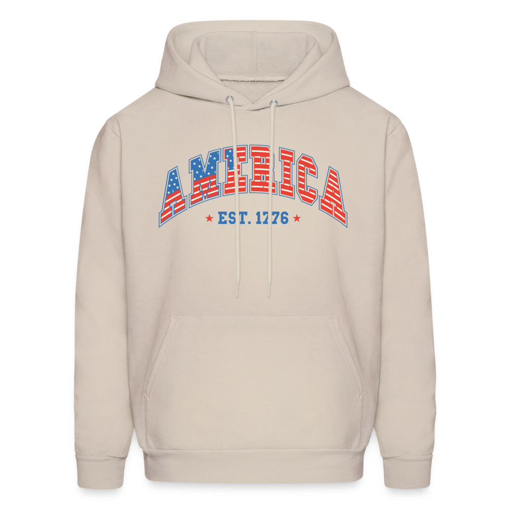 American 1776 Hoodie - Sand