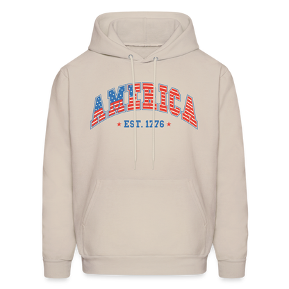 American 1776 Hoodie - Sand