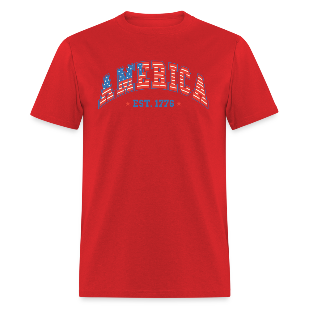 American 1776 T-Shirt - red