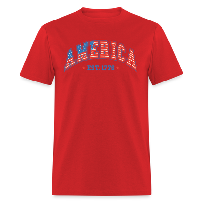 American 1776 T-Shirt - red