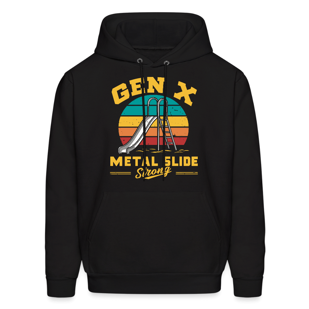 Gen-X Metal Slide Strong Hoodie Color: black
