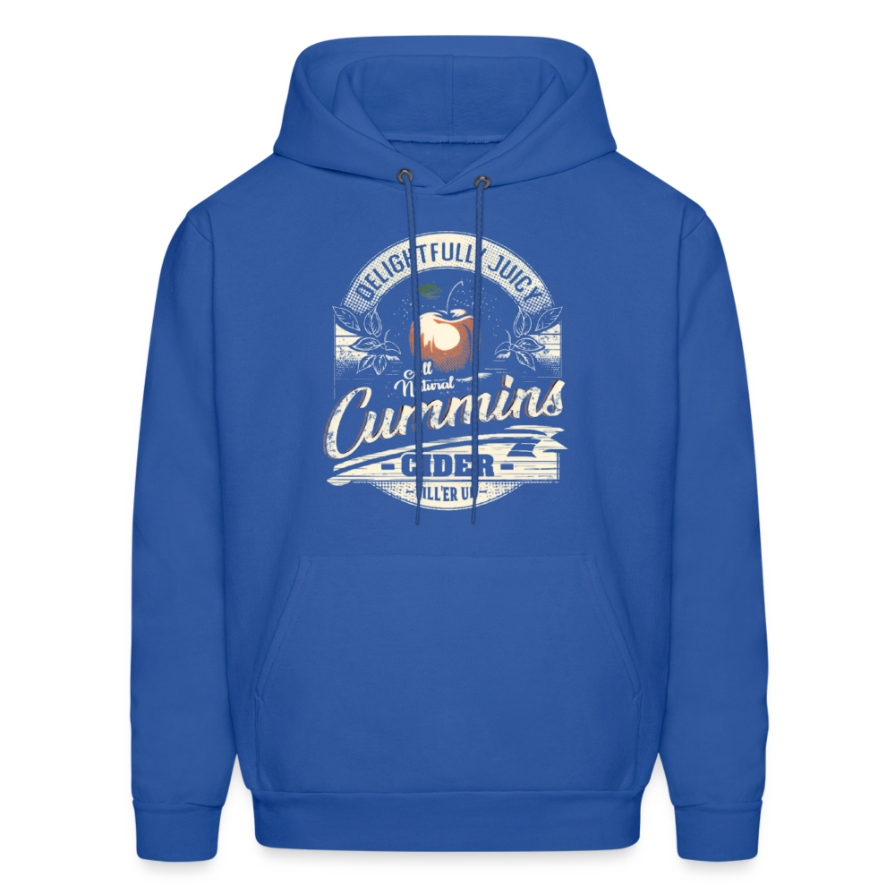 Vintage Cummins Cider (Funny Adult Humor) Hoodie - royal blue