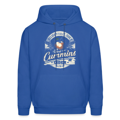 Vintage Cummins Cider (Funny Adult Humor) Hoodie - royal blue