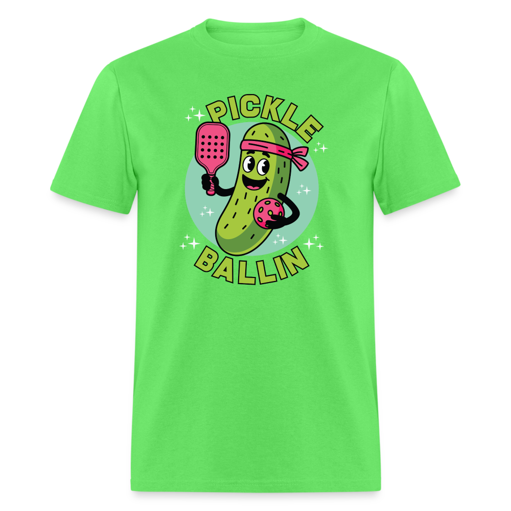 Pickle Ballin T-Shirt - kiwi