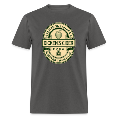 Dicken's Cider T-Shirt - charcoal