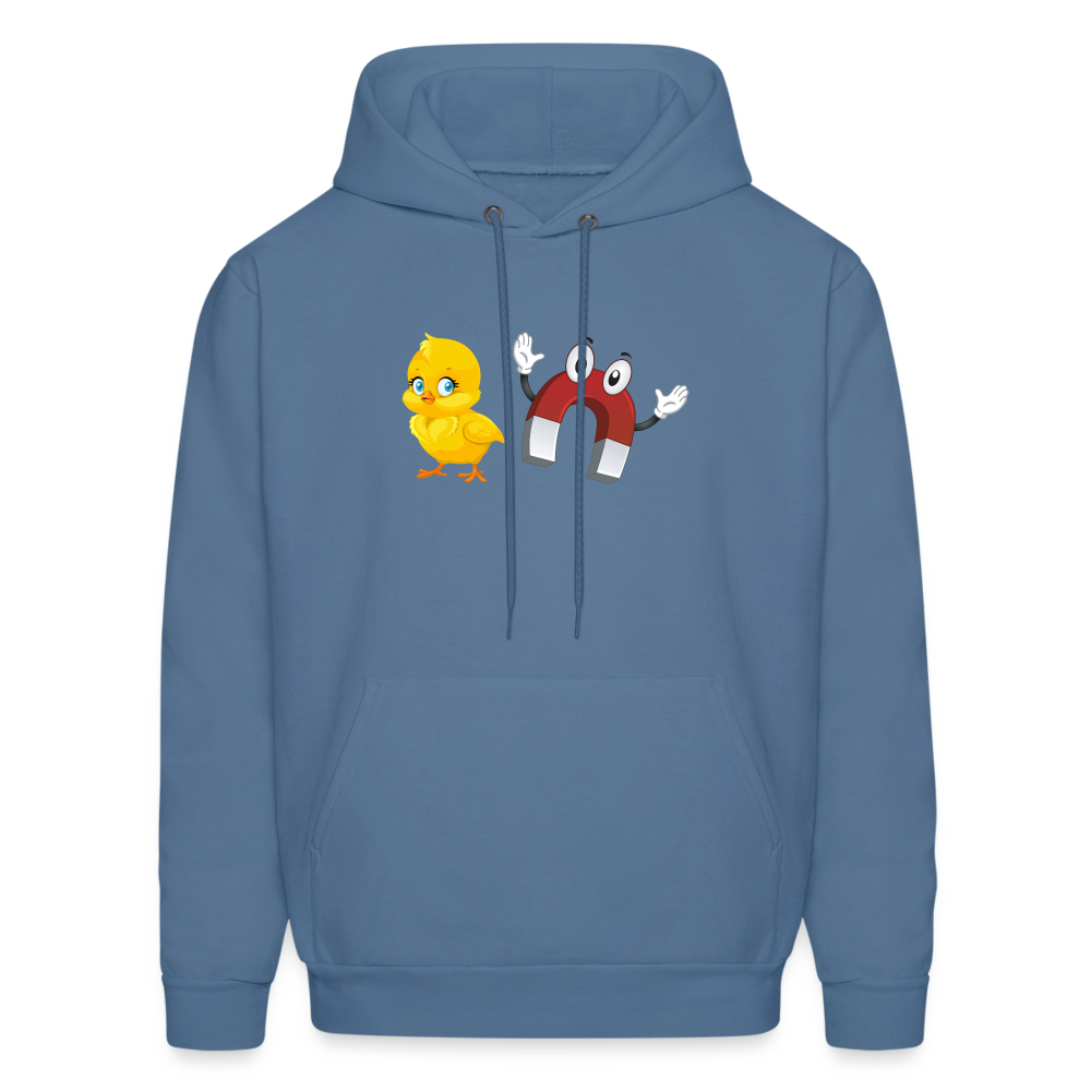 Chick Magnet Hoodie - Color: denim blue