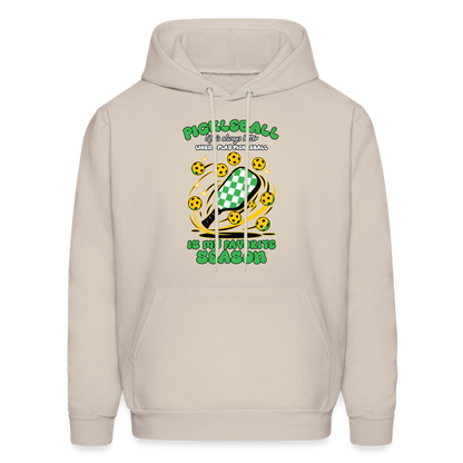 Pickleball Is My Favorite Season Hoodie - Sand