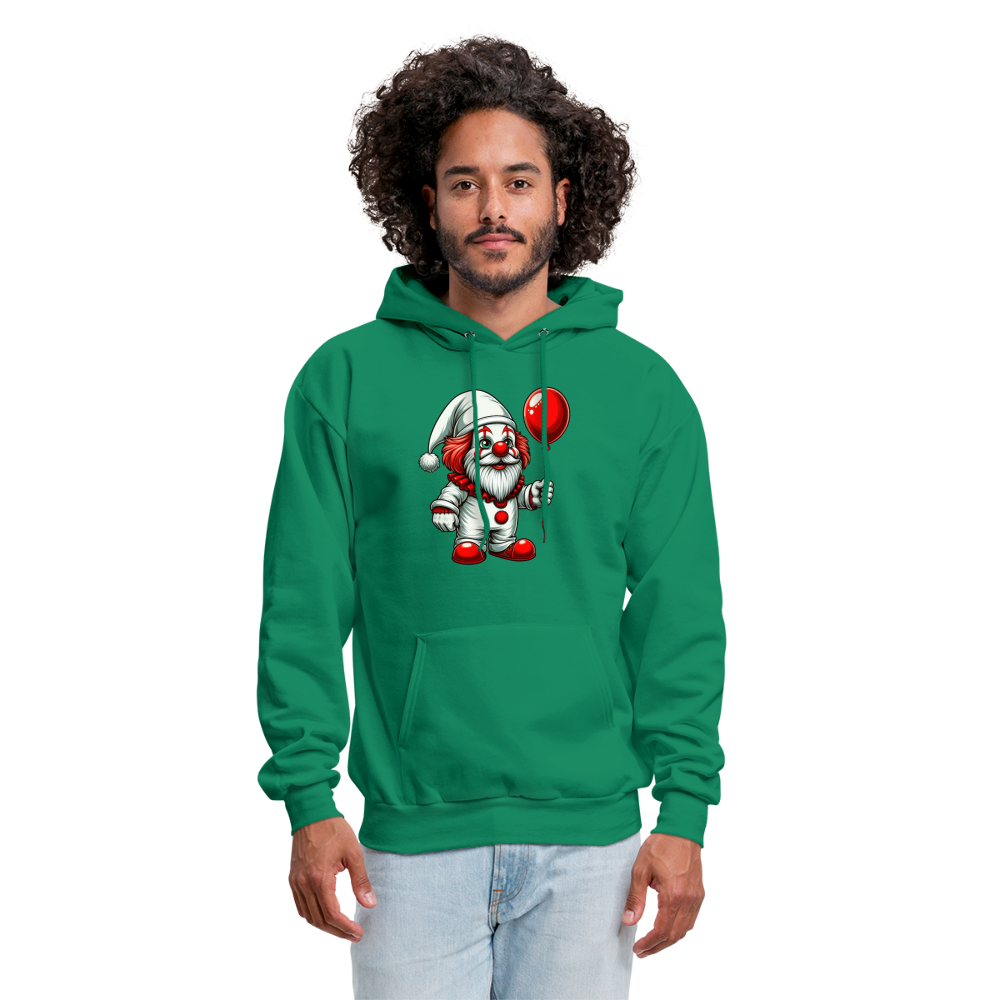 Gnome Clown Hoodie - kelly green