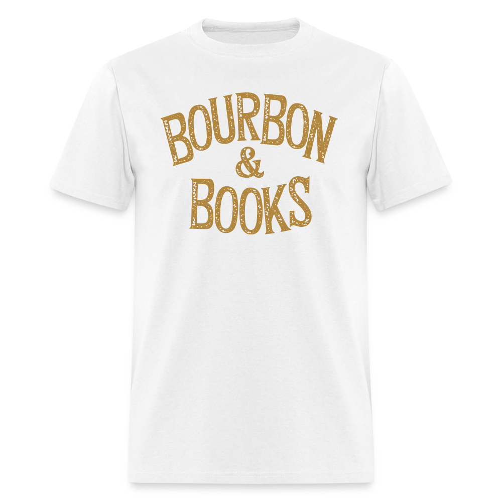 Bourbon & Books T-Shirt - white