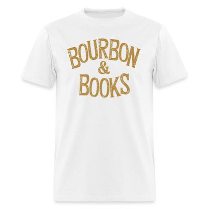 Bourbon & Books T-Shirt - white