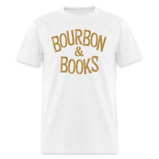 Bourbon & Books T-Shirt - white