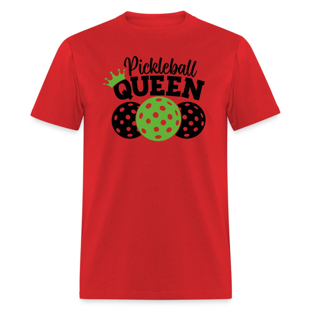 Pickleball Queen T-Shirt - red