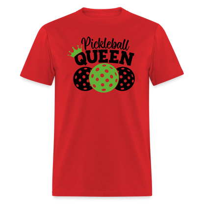 Pickleball Queen T-Shirt - red